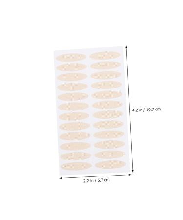 FOMIYES 2 Sets Double Eyelid Sticker Boob Tape Double Sided Eye Lift Strips Creative Invisible Eyelid Tape 3.5x2.4x0.1cmx2pcs Blackx2pcs - Buy Online on GoSupps.com