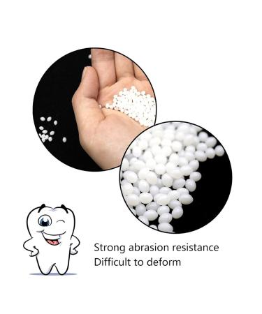 100g Tooth Glue for Make-up Dentures - Temporary Filling for Broken Teeth & Bite - One Size White | International Shipping Available - Buy Online on GoSupps.com