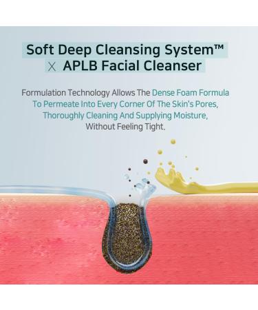 APLB Glutathione Niacinamide Facial Cleanser | LIPO GLUTA NIAC CEN | Tighten Pores Control Sebum & Deep Moisture | Korean Skincare 2.71 FL.OZ - Buy Online on GoSupps.com