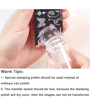 Starry Sky Constellation Nail Art Stamping Plate - Moon & Star Design | Stainless Steel Template for Nails - Runrayay - Buy Online on GoSupps.com