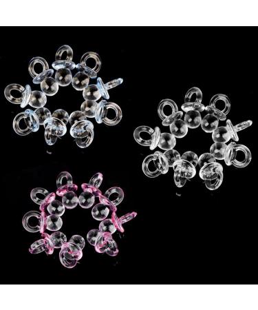 Buy Tiuimk Mini Acrylic Pacifiers - Transparent 50pcs | International Shipping Available - Buy Online on GoSupps.com