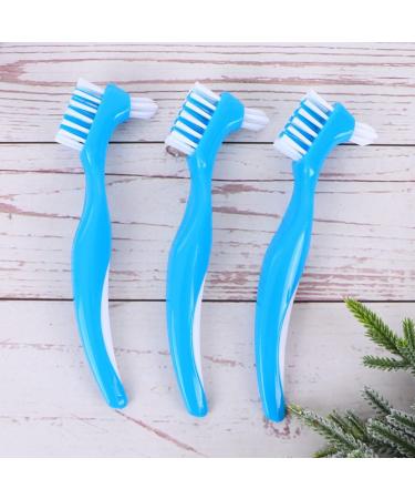 ULTECHNOVO 6pcs Denture Toothbrush Set - Perfect Cleaning for Dentures & Artificial Teeth | Interdental Brushes & Toothpaste - Buy Online on GoSupps.com