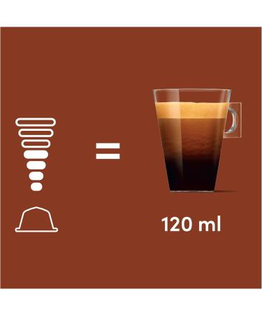 Nescaf Dolce Gusto Lungo Intenso - Coffee - 96 Capsules (Pack of 6 x 16 bottles) - Buy Online on GoSupps.com