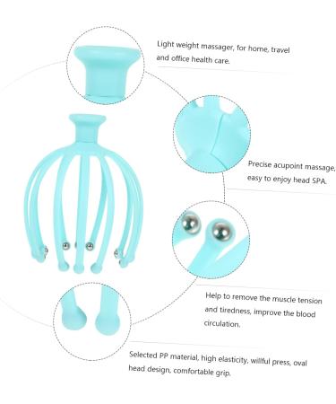 Buy Minkissy Multi-Function Handheld Massage Tool - Stainless Steel Octopus Scalp Massager | International Shipping Available - Buy Online on GoSupps.com