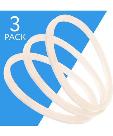 3-Pack Wide Mouth Lid Gaskets for Hydro Flask - BPA/Phthalate/Latex-Free - Buy Online on GoSupps.com