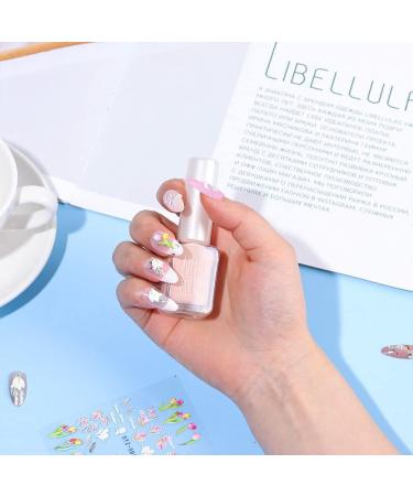 DIY Embossed Decals Stickers & Decals Adhesive Nail Art Sticker Wedding Nail Nail Art 5D Decals(1) Style1 - Buy Online on GoSupps.com