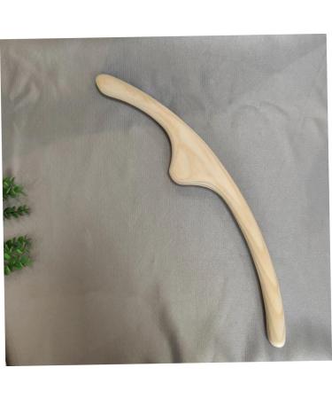 Healeved Wooden Gua Sha Stick - Trigger-Point Massager for Reducing Belly & Shoulder Tension | Manual Muscle Roller for Women - Buy Online on GoSupps.com