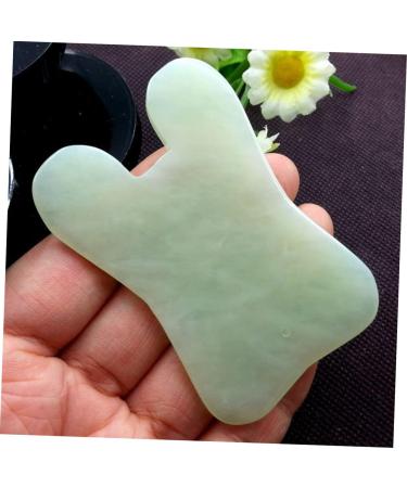 Magiclulu Skin Care Tool - 2pc Jade Massage Board & Multi-Functional Trigger Point Scratch Massage Plate for Glowing Skin - Buy Online on GoSupps.com