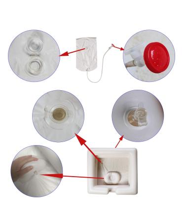 Portable Inflatable Shampoo Basin Set for Seniors & Disabled - Bedside Hair Washing & Coloring Kit (1 set) - Buy Online on GoSupps.com