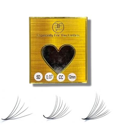 Especially For You Lashes - 500 Loose Promade (Premade) Fans | Volume Eyelash Extensions | Selections from Volume 3D To 20D   Curl C CC D L M   Thickness 0.03-0.1 mm   Length 8-20mm | Long Lasting Application | Easy Fan ...