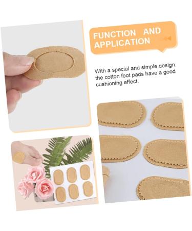DOITOOL 6sheets Heel Grips Corn Patch Foot Protectors for Feet Foam Stickers Water Proof Stickers Toe Corn Protectors Toe Finger Corn Pad Foam Cushions Self-Adhesive Feet Pad - Buy Online on GoSupps.com