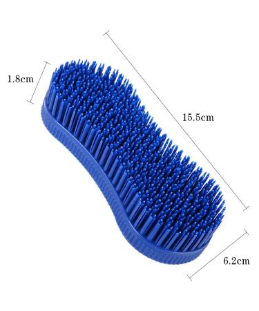 2 Pcs Silicone Horse Cleaning Grooming Brush Horse Grooming Brush Equestrian Massage Tool for Horse Grooming Care - Buy Online on GoSupps.com