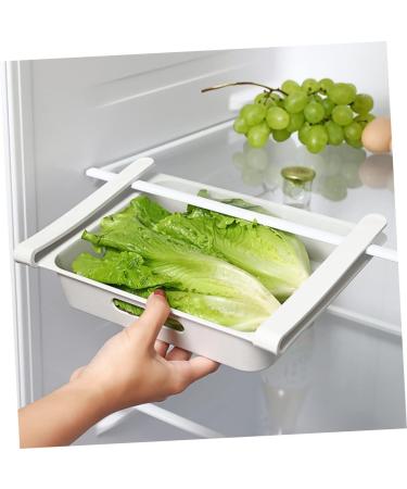 Generic 2pcs box Multi-purpose Home Drawer Storage Case Type for Fridge Refrigerator White Household Egg White 26x18cm - Buy Online on GoSupps.com