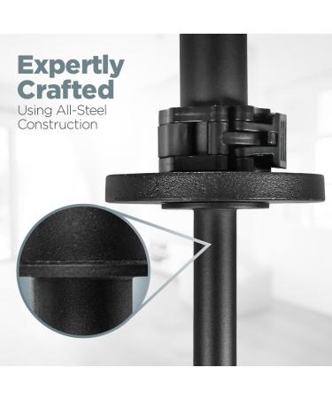 Longest Wrist & Forearm Trainer - Strengthen Grip with Olympic Plates | Ideal for Beginners & Pros | Arm Workout Equipment - Buy Online on GoSupps.com