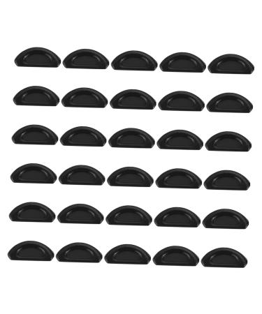 15 Pairs Glasses Nose Pads Soft Nose Pads Nose Pads for Sunglasses Eyeglass Nose Pads Eyeglass Repair Accessories Eyeglasses Nose Support Replacement Pad Non-Slip Black 1.5X0.7X0.2CM