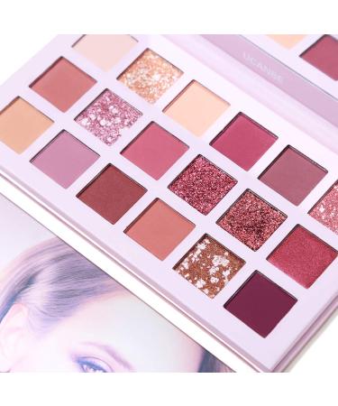 UCANBE 18 Colors Aromas Nude Eyeshadow Palette - Long Lasting Multi-Reflective Shimmer Matte Glitter Pressed Pearls - Eye Shadow Makeup Palette - Buy Online on GoSupps.com
