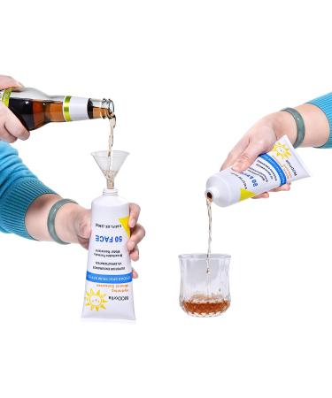 MODorlia Hidden Container 5-Piece Empty Makeup Bottle Set - Blue - Buy Online on GoSupps.com