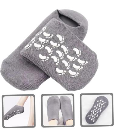 FRCOLOR 1 Pair Gel Socks for Dry Cracked Feet Moisturizing Socks for Cracked Heel Repair Silicone Moisturizing Socks Moisturizing Heel Socks Foot Women's Lotion Polyester - Buy Online on GoSupps.com