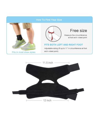 HURRISE Foot Drop Brace Orthosis - Adjustable Plantar Fasciitis & Joint Pain Support for Soccer Football Basketball & Baseball - Breathable Strap for Ultimate Comfort - Buy Online on GoSupps.com