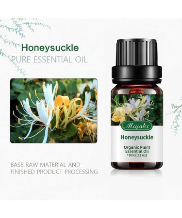 Organic Honeysuckle Essential Oil - 100% Pure for Diffuser, Massage & Hair Care - 10ml - Buy Online on GoSupps.com