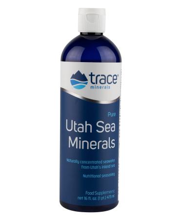 Trace Minerals Utah Sea Minerals 16-Ounce - Buy Online on GoSupps.com