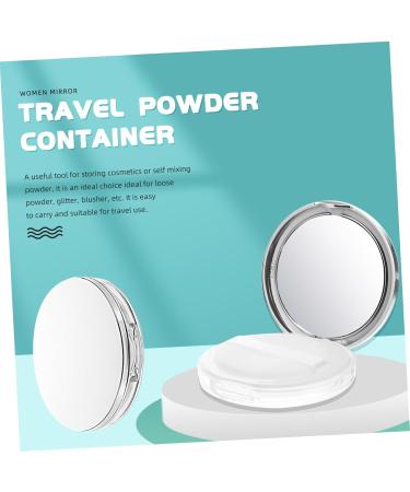 SOESFOUFU 2pcs Powder Box Empty Box Shampoo Case Loose Powder Compact Makeup Powder Jar Bulk Powder Bottle As - Buy Online on GoSupps.com