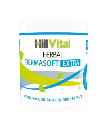 Hill Vital Natural Solutions DERMASOFT Extra | Cream with Borage Oil and liquorice Extract for Eczema Seborrhea Dermatitis Hives