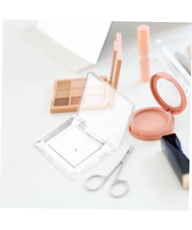 Hemoton 2 Sets Eyeshadow Eye Shadow Empty Blusher Pans Lipstick Cases Blush Palette Lipstick Box Square - Buy Online on GoSupps.com