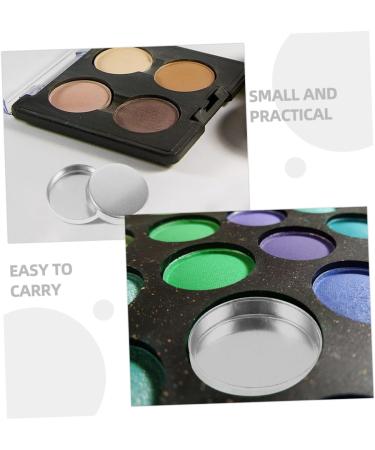 30 Pi ces Palette Fard Paupi res Vide Plateau Maquillage DIY Compact Aluminium R utilisable Accessoire Maquillage Femmes et Filles - Buy Online on GoSupps.com