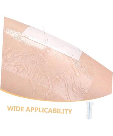 Healeved 4pcs Swimming Stickers Water Proof Stickers Private Patches Prevent Dirts White Non-woven Fabric - Buy Online on GoSupps.com