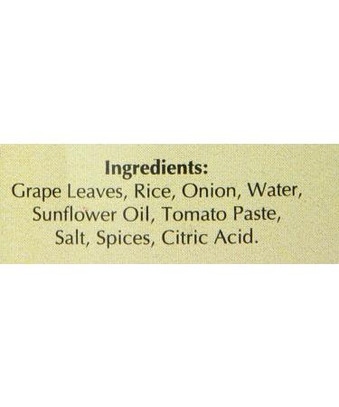 Galil Stuffed Grape Leaves Non-GMO  14-Ounce Cans (Pack of 12) - Buy Online on GoSupps.com