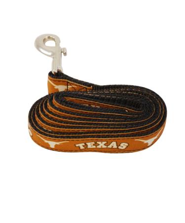 NCAA Texas Longhorns Dog Leash (Team Color, Large)