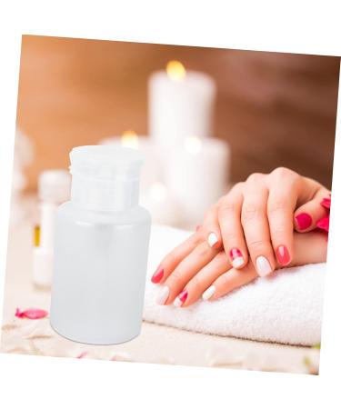 minkissy minkissy 120ml Squeeze Pump Bottles for Manicure Compact Lid Storage Boxes for Nail Polish Remover Travel Storage - Buy Online on GoSupps.com