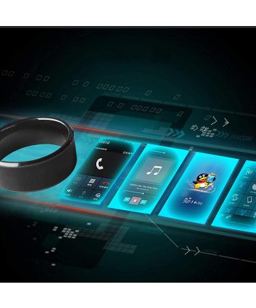 Waterproof Ceramic NFC Ring 215 Chip Universal for Mobile - Smart Ring for Men/Women (Size 9) - Buy Online on GoSupps.com
