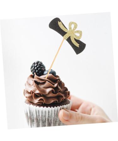 Garneck 10 Sets Cake Insert Top Hat Grad Party Decoration Graduation Cake Toppers Graduation Cake Decors Grad Cupcake Toppers 2024 Graduation Cupcake Toppers Cake Picks Paper Cup Graduate - Buy Online on GoSupps.com