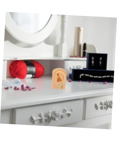 Realistic Silicone Ear Model for Teaching & Display 7.8x4.9cm Artificial Ear Prop for Piercing & Hearing Demonstrations - Buy Online on GoSupps.com