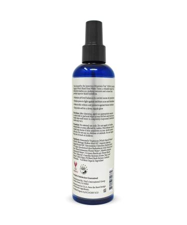 MOUNTAIN TOP Witch Hazel Rose Water Toner - USDA Organic 8oz for Pore Cleansing & Skin Hydration | Infused with Natural Ingredients for Facial Revitalization - Buy Online on GoSupps.com