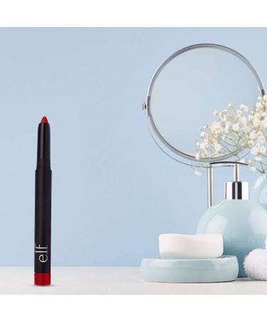 E.L.F. Matte Lip Color in Wine - Rich Pigment, Long-Lasting 0.05 oz - Buy Online on GoSupps.com