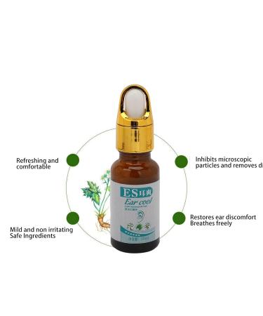 Ear Care Fluid 20ml - Mild Dirt Removal & Tinnitus Relief Solution - Buy Online on GoSupps.com