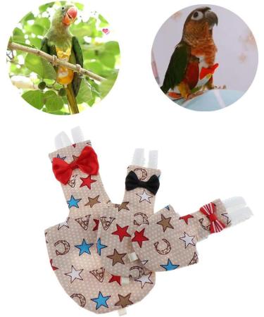 Tenlacum Parrots Diapers - Perfect Fit for Green Cheeks Amazons & Eclectus Birds - Shop Internationally - Buy Online on GoSupps.com