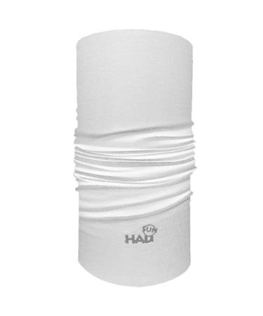 Functional scarf Sun Protector Unisex white