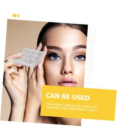 Mikinona Makeup Pallets Lip 3pcs Boxes Eye Shadow Box Lipstick Plate Travel Make up Empty Eyeshadow Empty Highlighters Container - Buy Online on GoSupps.com