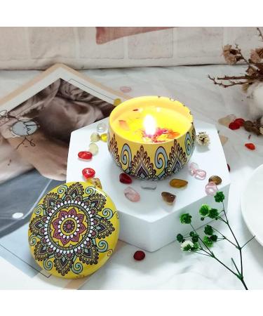 Christmas Aromatherapy Candle Set - Luxury 4 Cup Gift | Long Burning Birthday & Home Fragrance - Buy Online on GoSupps.com