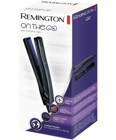 Remington Mini Smoothing Iron - On the Go Ceramic Hair Straightener | 200 C Temperature | Compact Design for Travel - Buy Online on GoSupps.com
