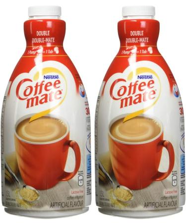 COFFEE-MATE Liquid Coffee Creamer Lactose Free Double-Double No Refrigeration 1.5 Liter Pump Bottle (2-Pack) - Buy Online on GoSupps.com
