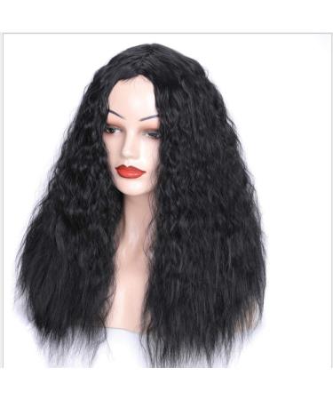 BGHJUE Halloween African Explosion Lace Front Wig - Trendy Long Soft Natural Wave Synthetic Hair for Women - Buy Online on GoSupps.com