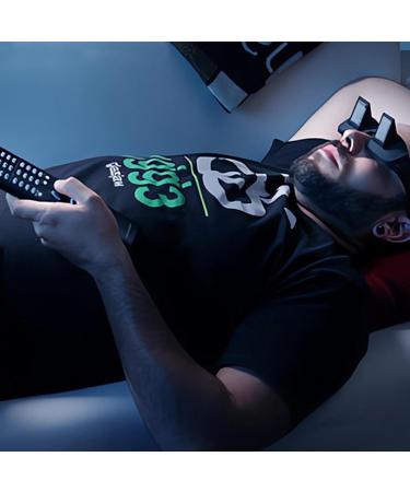 Buy Lazy Glasses | 90 Degree Upside Down Reading Glasses for Bed | Prism Glasses in Black - International Shipping Available - Buy Online on GoSupps.com