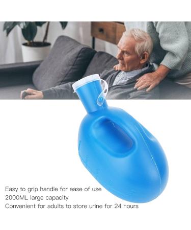 Lizusidtsy 2000Ml Plastic Potty Pee Bottle Pee Collector Male Bed Potty Pee Bottle Pee Collector Portable Pee Bottle with 160cm Tube Portable Pee Urine Bottle Toilet Supply - Buy Online on GoSupps.com