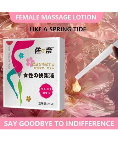 2pcs Female Pleasure Massage Lotion Pleasure Gel Lubricant Moisturizing Explores The Realm of Pleasure 25ml - Buy Online on GoSupps.com