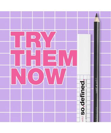Wet n Wild So Defined Volumizing + Defining Mascara with Bonus Color Icon Kohl Eyeliner Pencil Highly Pigmented 2-Piece Essentials for Bold Makeup Looks - Buy Online on GoSupps.com